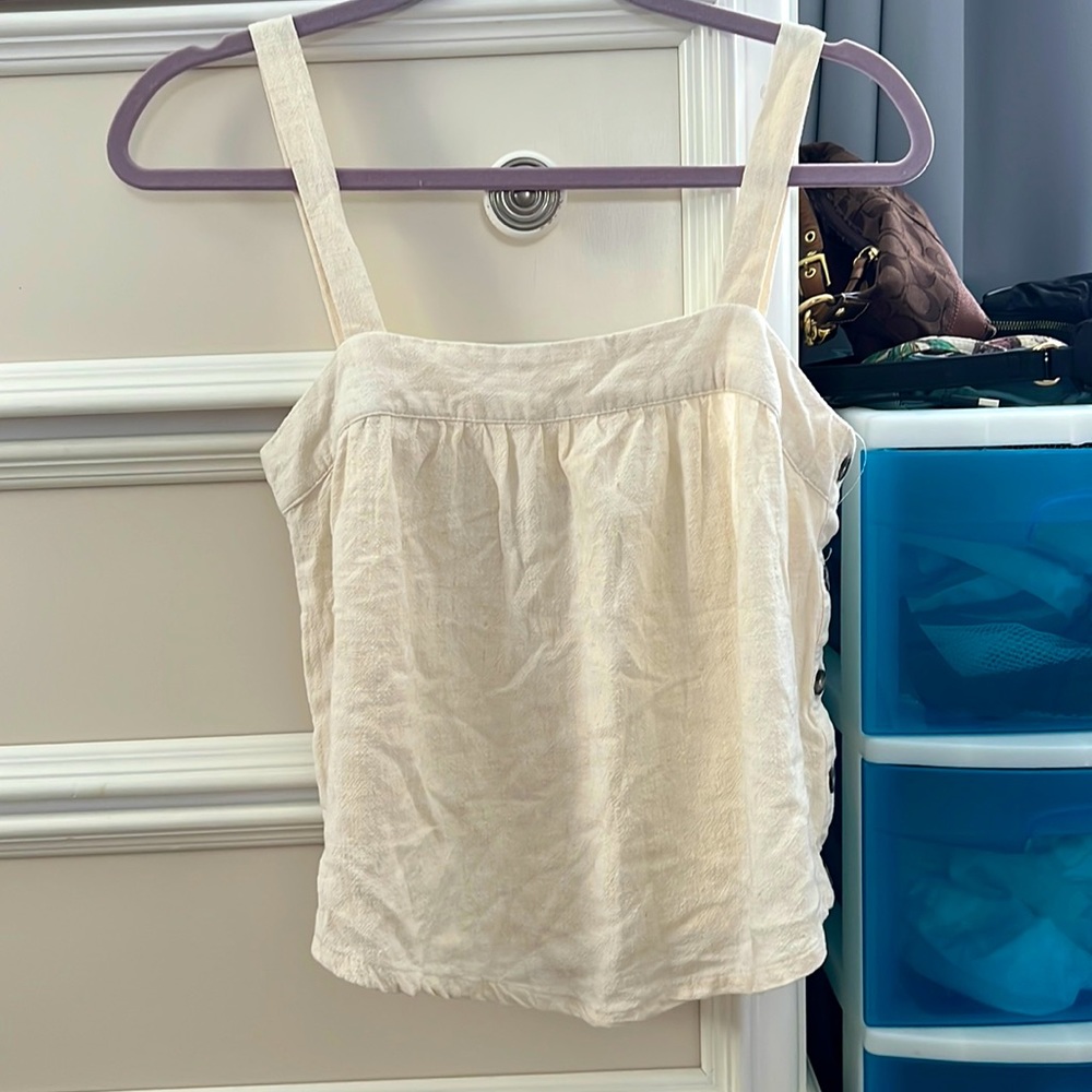 Cream Blouse
